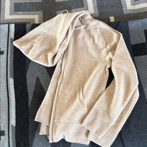 Women's Beige Cashmere Sweater